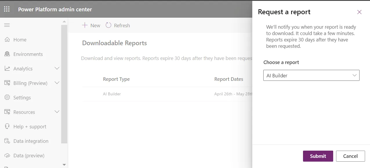 Screenshot of the "Share with everyone" option in Power Apps
